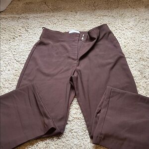 Women's Abercrombie Brown Dress Pants- long inseam!